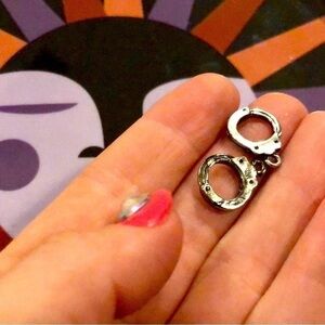 Miniature Handcuff Charms Set